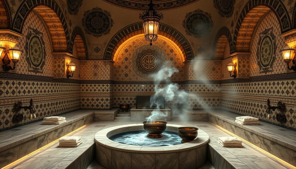 Turkish hammam rituals