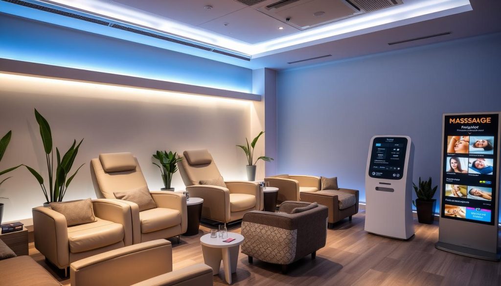 booking airport massage