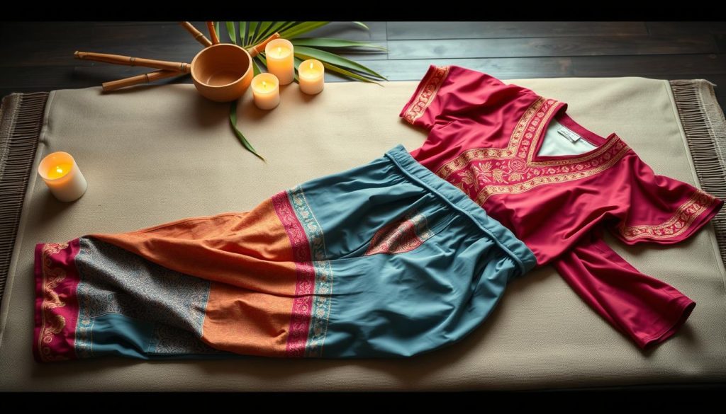 clothing for thai massage