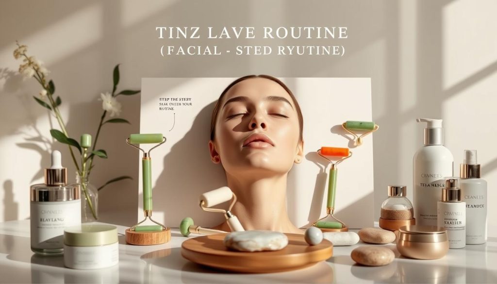 facial massage routine steps