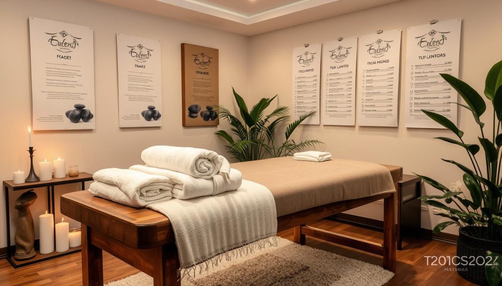 massage pricing