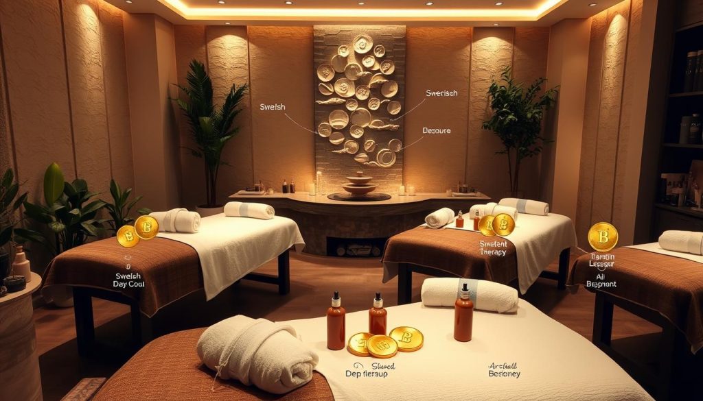 price ranges for massage