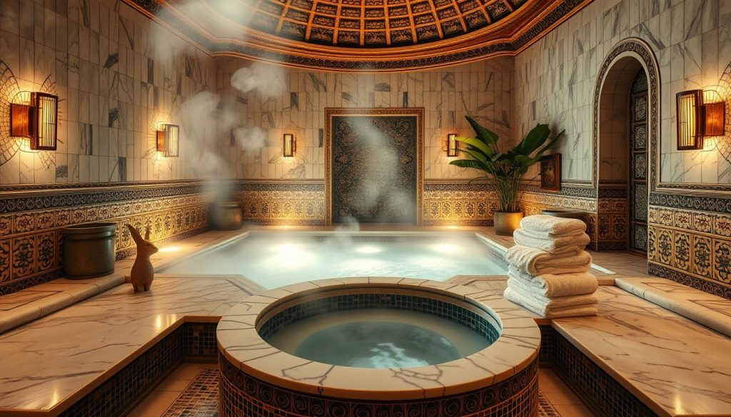 turkish bath relaxation