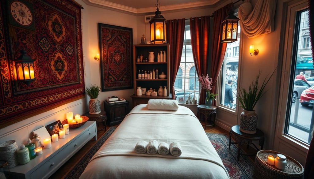 Czech massage in Istanbul preparation