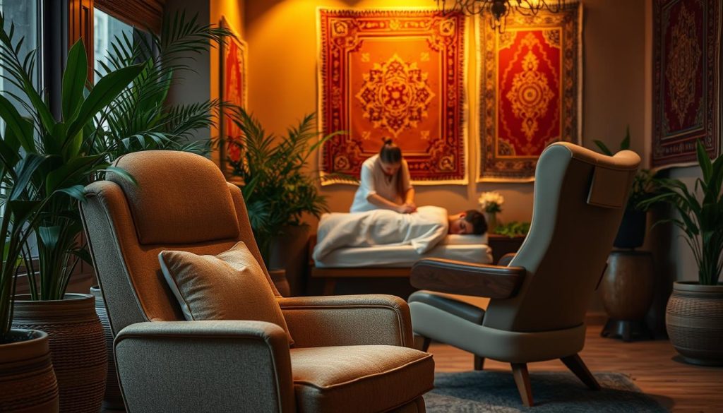 Istanbul chair massage techniques