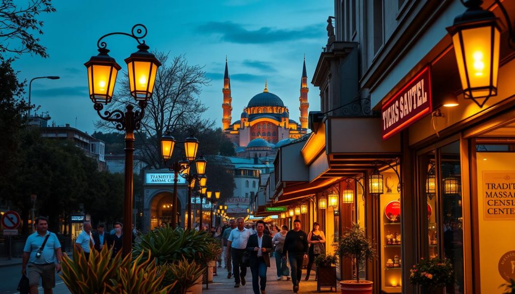Istanbul massage centers visiting times