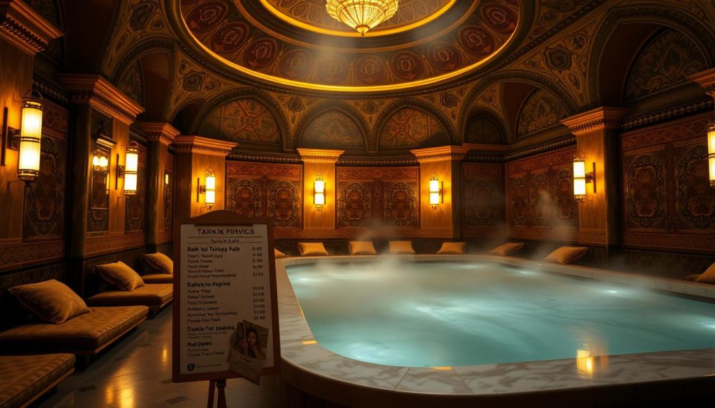Turkish bath prices