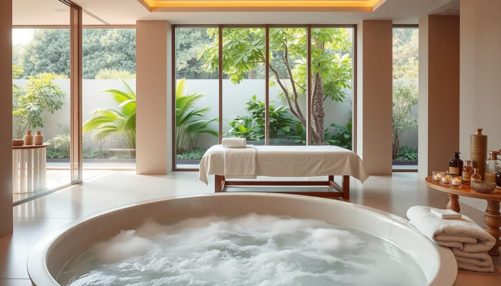 luxury spa amenities