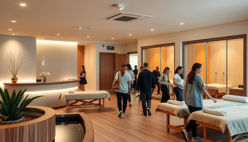 peak hours massage booking