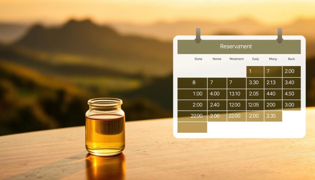 spa reservation process