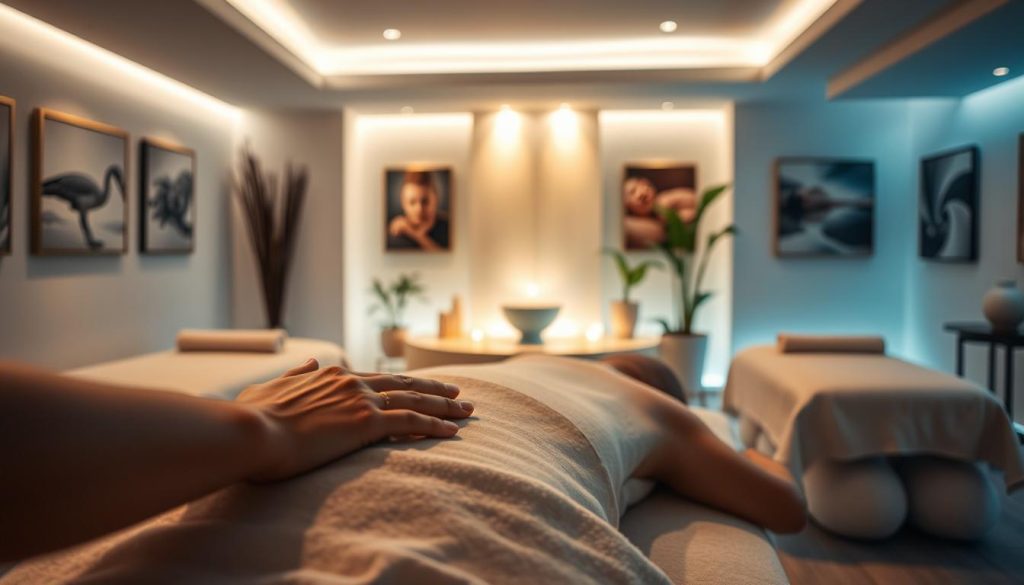 Booking a massage appointment