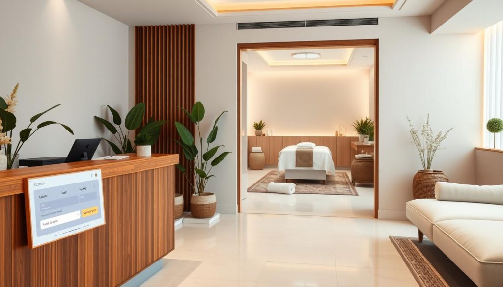 Spa Booking Process