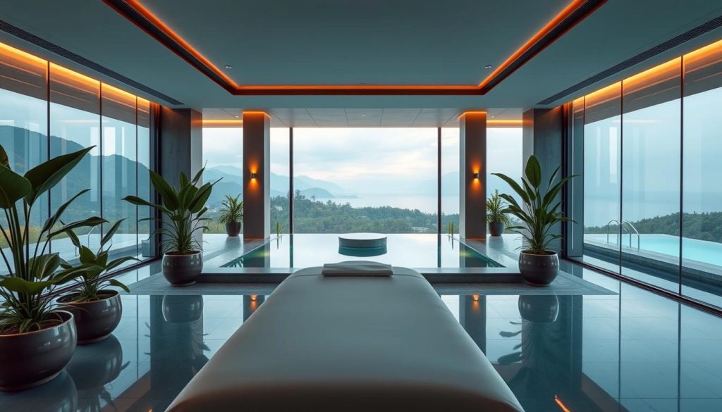 Turquoise Spa innovative design