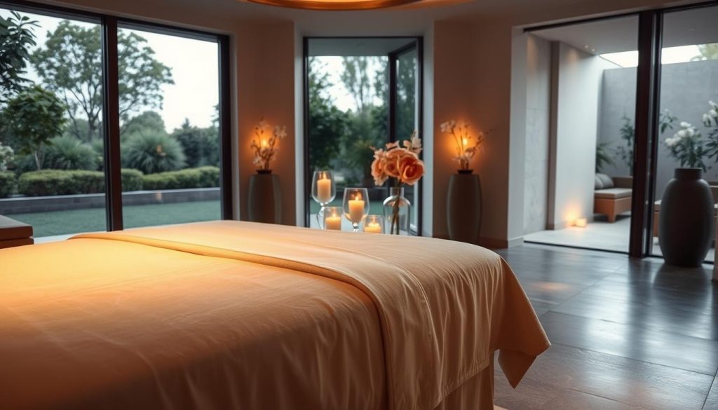 luxury spa treatment