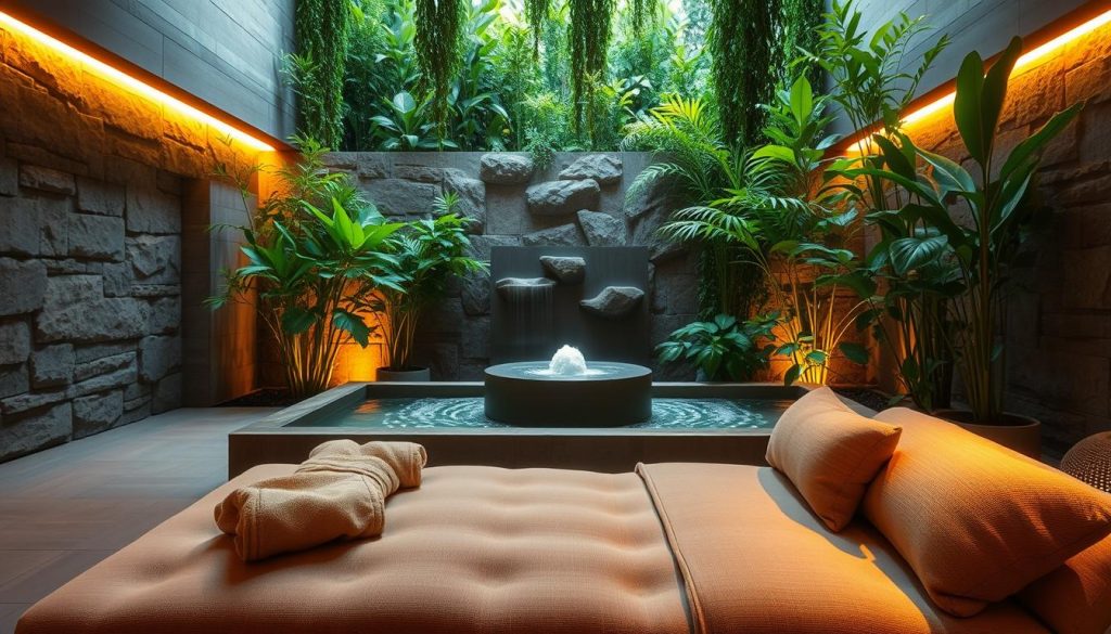 serene spa environment