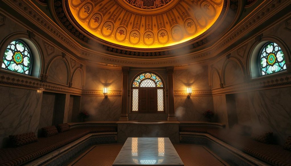 Professional Massage Services in a Traditional Turkish Bath Atmosphere on the As