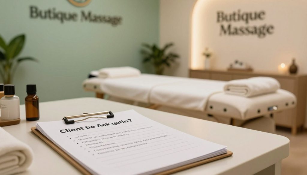 questions to ask massage therapist