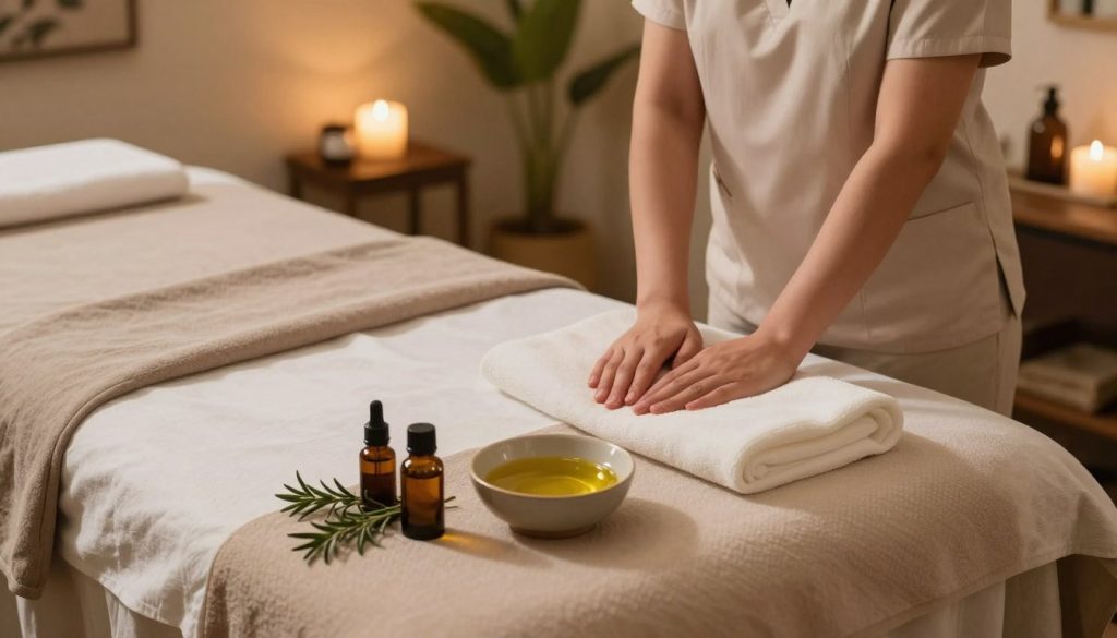 hot oil massage