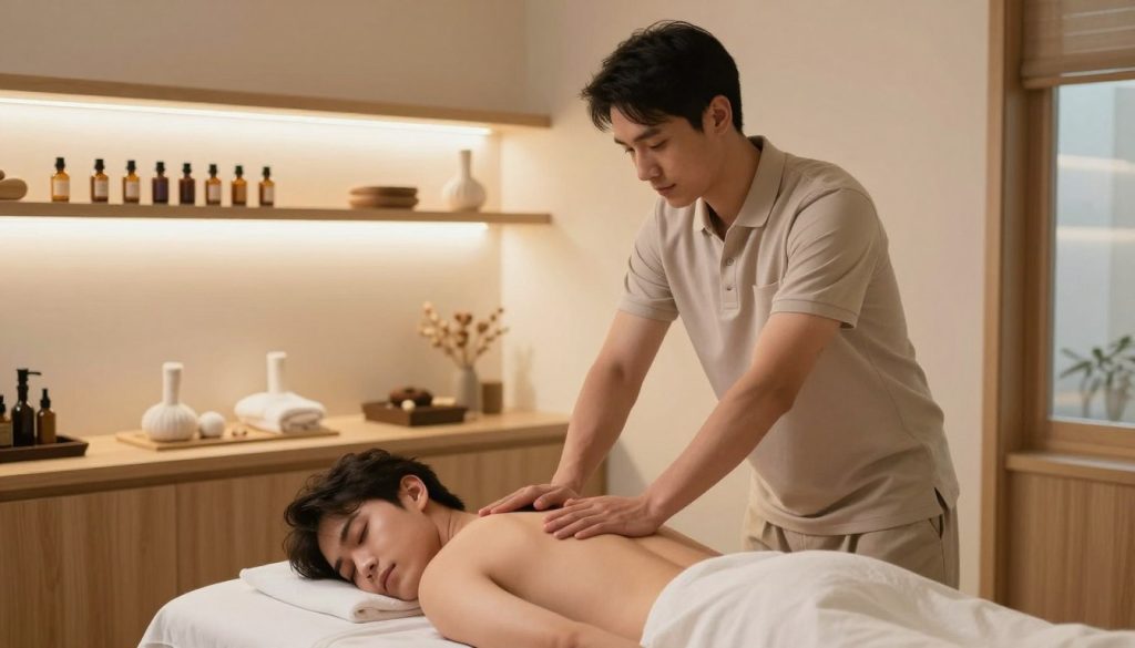 male massage